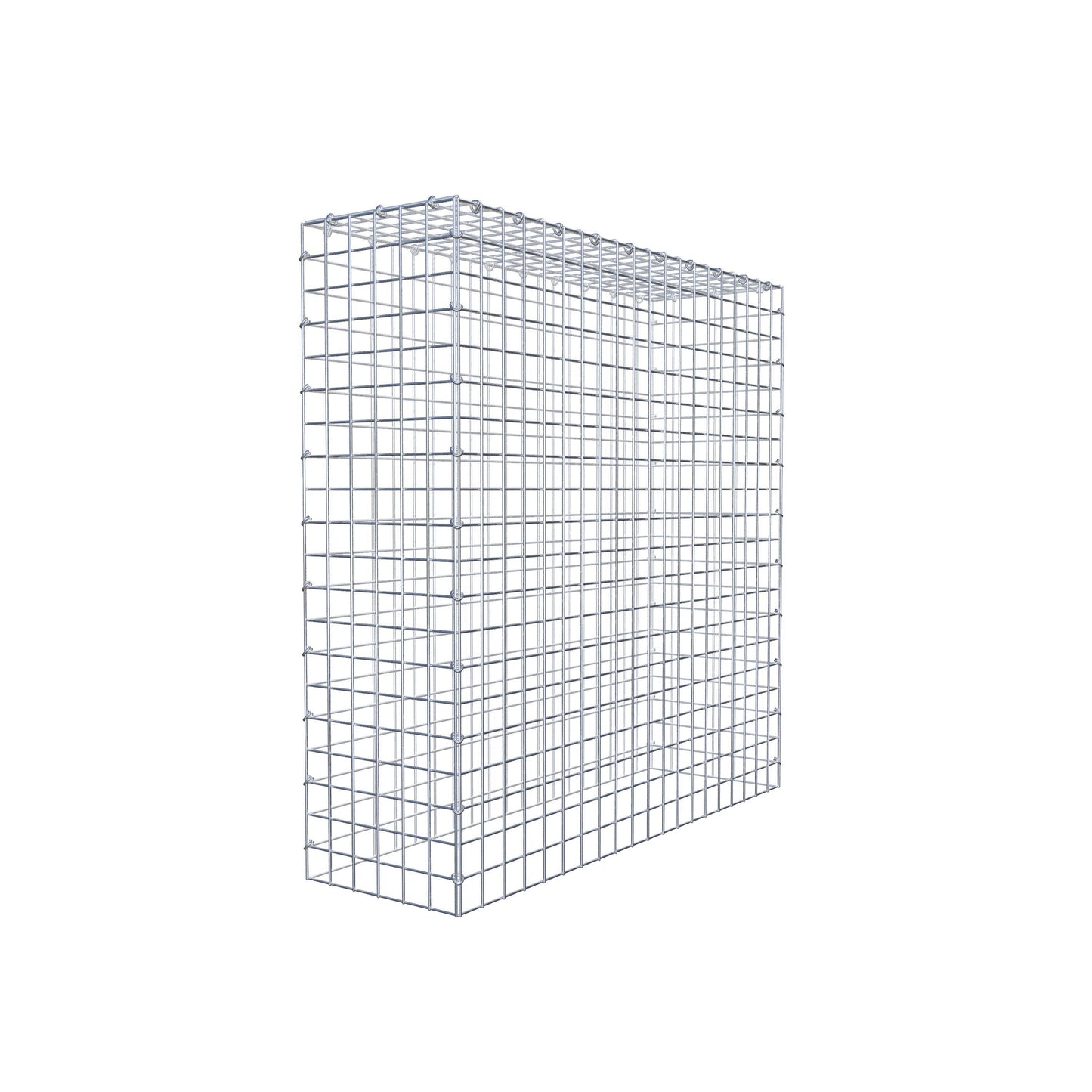 Gavión adicional tipo 3 100 cm x 100 cm x 30 cm (L x A x P), malla 5 cm x 5 cm, anillo en C