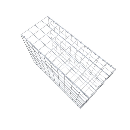 Fourche rapportée type 2 100 cm x 70 cm x 40 cm (L x H x P), mailles 10 cm x 10 cm, anneau en C
