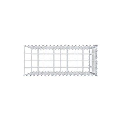 Gabbione aggiuntivo tipo 2 100 cm x 80 cm x 40 cm (L x H x P), maglia 10 cm x 10 cm, spirale