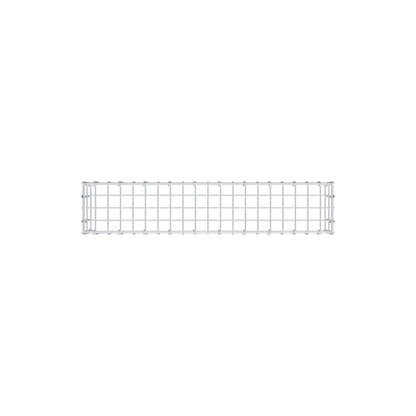 Fourche rapportée type 3 100 cm x 20 cm x 20 cm (L x H x P), mailles 5 cm x 10 cm, anneau C