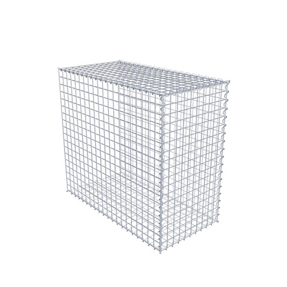 Gabion rapporté type 2 100 cm x 90 cm x 50 cm (L x H x P), mailles 5 cm x 5 cm, spirale