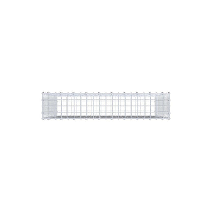 Gabion 100 cm x 90 cm x 20 cm (L x H x D), mesh size 5 x 5 cm, spiral ring