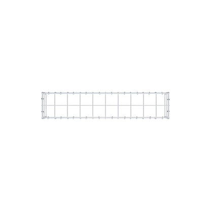 Gabião Tipo 3 100 cm x 20 cm x 20 cm (C x A x P), malhagem 10 cm x 10 cm, anel C
