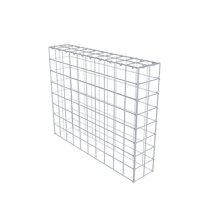 Gabião Tipo 3 100 cm x 80 cm x 20 cm (C x A x P), malhagem 10 cm x 10 cm, anel C