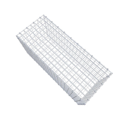 Gabião 100 cm x 50 cm x 40 cm (C x A x P), malhagem 5 x 5 cm, anel espiral