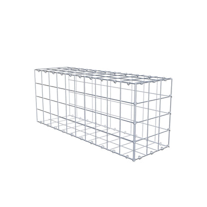 Gabião Tipo 2 100 cm x 40 cm x 30 cm (C x A x P), malhagem 10 cm x 10 cm, anel C