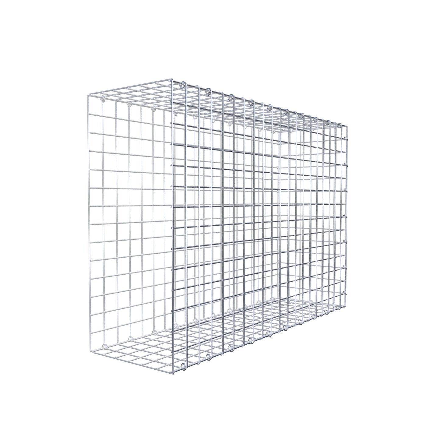 Type 2 oplegkorf 100 cm x 70 cm x 30 cm (L x H x D), maaswijdte 5 cm x 5 cm, C-ring