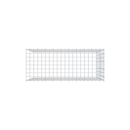 Fourche rapportée type 4 100 cm x 70 cm x 40 cm (L x H x P), mailles 5 cm x 10 cm, anneau en C