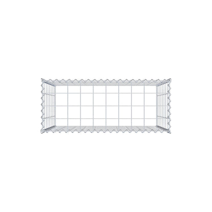 Gabion rapporté type 3 100 cm x 80 cm x 40 cm (L x H x P), mailles 10 cm x 10 cm, spirale