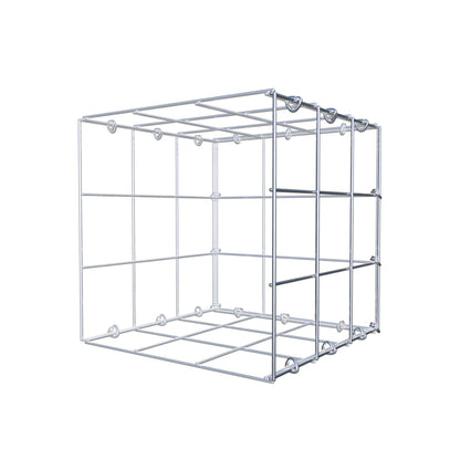 Extra gabion typ 2 30 cm x 30 cm x 30 cm (L x H x D), maskstorlek 10 cm x 10 cm, C-ring