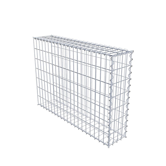 Extra gabion typ 2 100 cm x 70 cm x 20 cm (L x H x D), maskstorlek 5 cm x 10 cm, spiral
