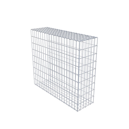 Anbaugabione Typ 2 100 cm x 90 cm x 30 cm, Maschenweite 5 cm x 10 cm, C-Ring