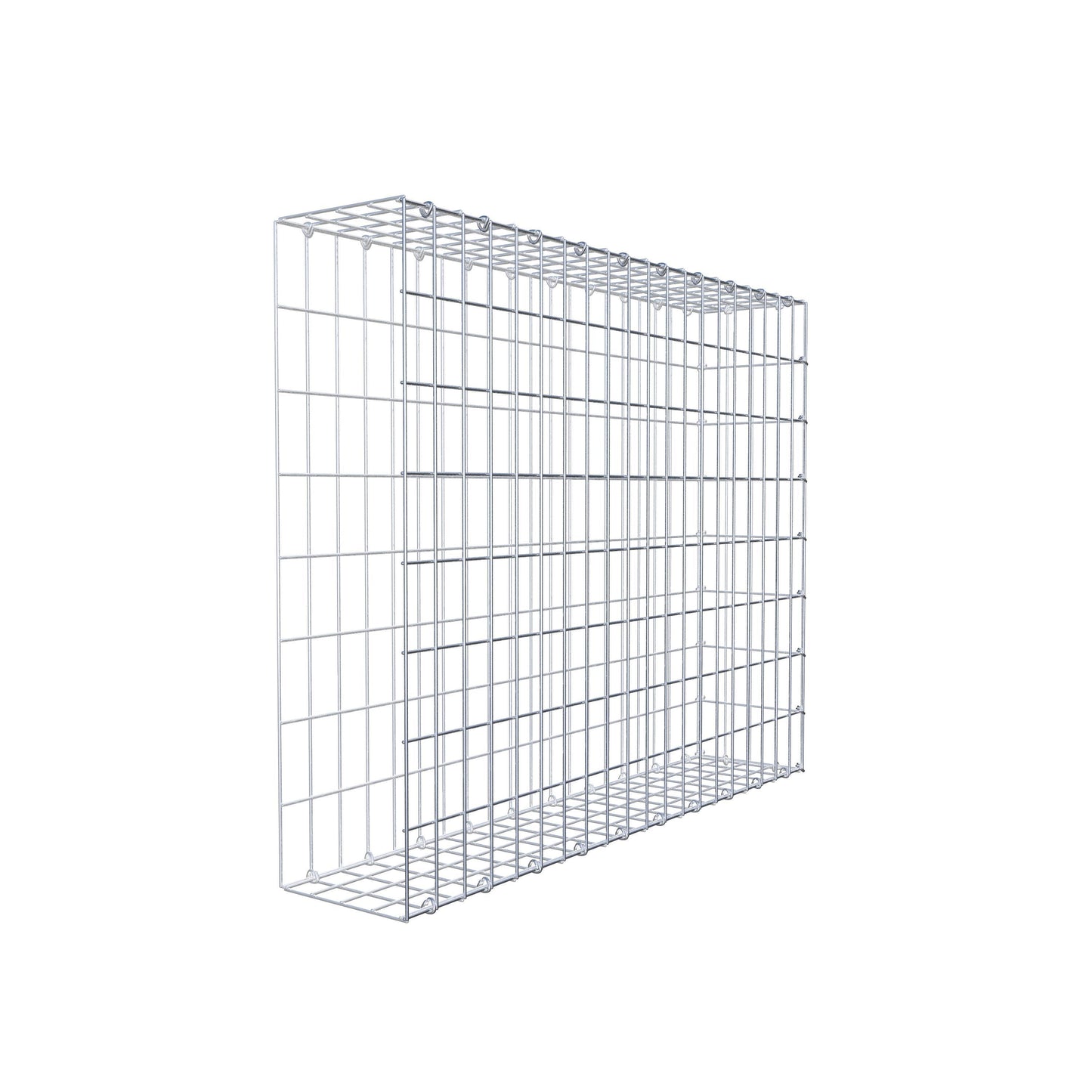 Fourche rapportée type 2 100 cm x 80 cm x 20 cm, mailles 5 cm x 10 cm, anneau en C