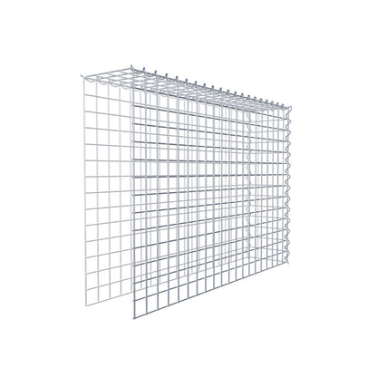 Gabião Tipo 4 100 cm x 70 cm x 20 cm (C x A x P), malhagem 5 cm x 5 cm, espiral