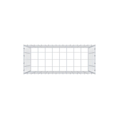 Gabião Tipo 3 100 cm x 70 cm x 40 cm (C x A x P), malhagem 10 cm x 10 cm, anel C