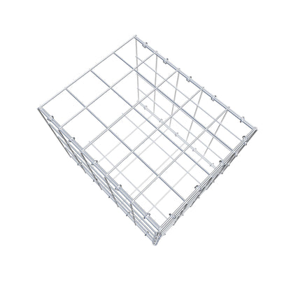 Pila adicional tipo 2 50 cm x 40 cm x 40 cm (L x A x P), malla 10 cm x 10 cm, anillo en C