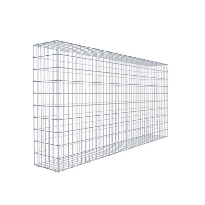 Gabion 200 cm x 100 cm x 30 cm (L x H x P), mailles 5 cm x 10 cm, anneau en C