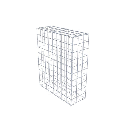 Gabione 100 cm x 80 cm x 30 cm (L x H x T), Maschenweite 10 cm x 10 cm, C-Ring