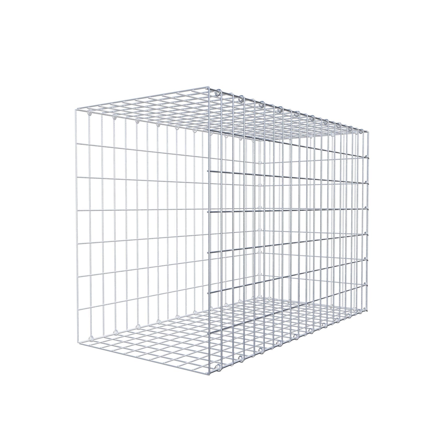 Pila adicional tipo 2 100 cm x 70 cm x 50 cm, malla 5 cm x 10 cm, anillo en C