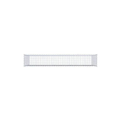 Gabion 200 cm x 100 cm x 30 cm (L x H x D), maskestørrelse 5 cm x 5 cm, spiral