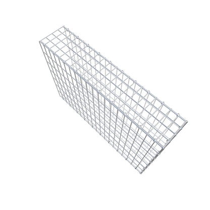 Opzetpaal type 2 100 cm x 70 cm x 20 cm, maaswijdte 5 cm x 10 cm, C-ring