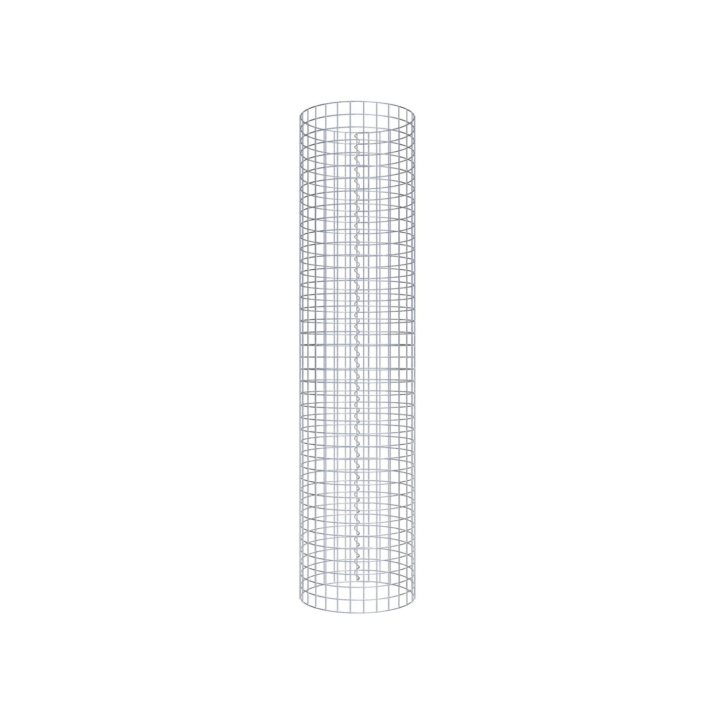 Gabionpelare rund 47 cm diameter, 200 cm höjd, maskstorlek 5 cm x 5 cm