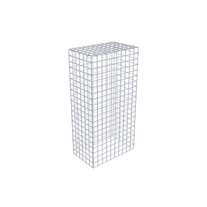 Gabbione aggiuntivo di tipo 3 100 cm x 30 cm x 50 cm (L x H x P), maglia 5 cm x 5 cm, anello a C