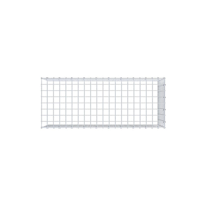 Mounted gabion type 4 100 cm x 40 cm x 40 cm (L x H x D), mesh size 5 cm x 5 cm, C-ring
