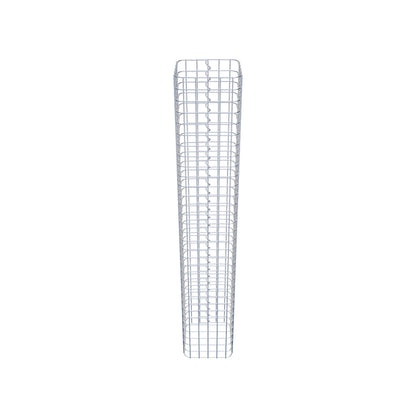 Gabionensäule eckig 27 cm x 27 cm, 160 cm Höhe, MW 5 cm x 5 cm