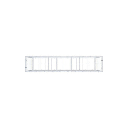 Gabione 100 cm x 70 cm x 20 cm (L x H x T), Maschenweite 10 x 10 cm, Spiralring