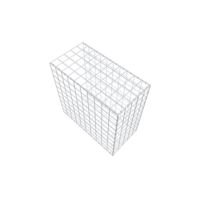 Extra gabion typ 2 100 cm x 100 cm x 50 cm (L x H x D), maskstorlek 10 cm x 10 cm, C-ring