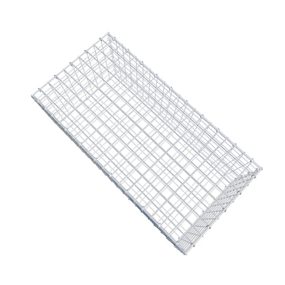 Gabion 100 cm x 40 cm x 50 cm (L x H x D), mesh size 5 cm x 5 cm, C-ring