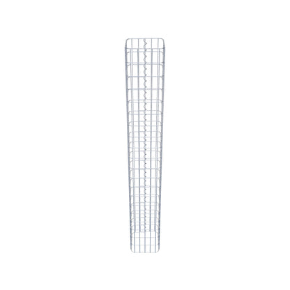 Schanskorf kolom hoekig 27 cm x 27 cm, 200 cm hoog, MW 5 cm x 10 cm