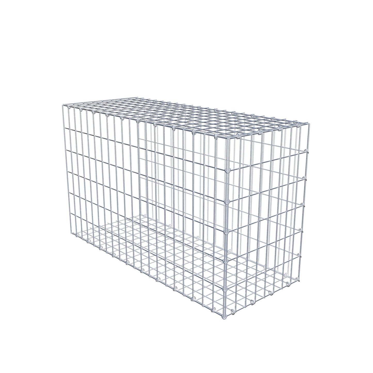 Pile aggiuntivo tipo 2 100 cm x 60 cm x 40 cm, maglia 5 cm x 10 cm, anello a C