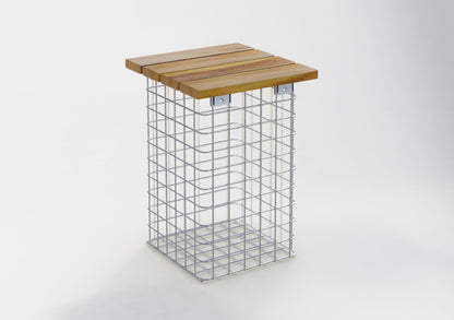 Banco galvanizado a quente MW 5 x 5 cm, TECA