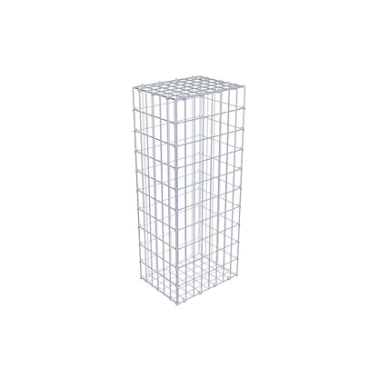 Gabion 100 cm x 30 cm x 40 cm (L x H x D), maskestørrelse 5 cm x 10 cm, C-ring