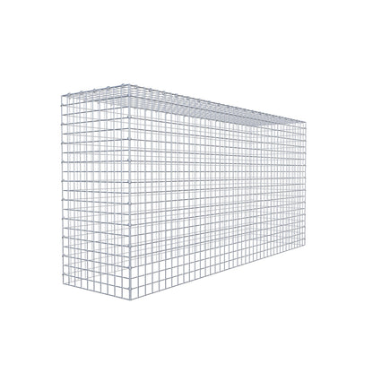 Fourche rapportée type 3 200 cm x 100 cm x 50 cm (L x H x P), mailles 5 cm x 5 cm, anneau C