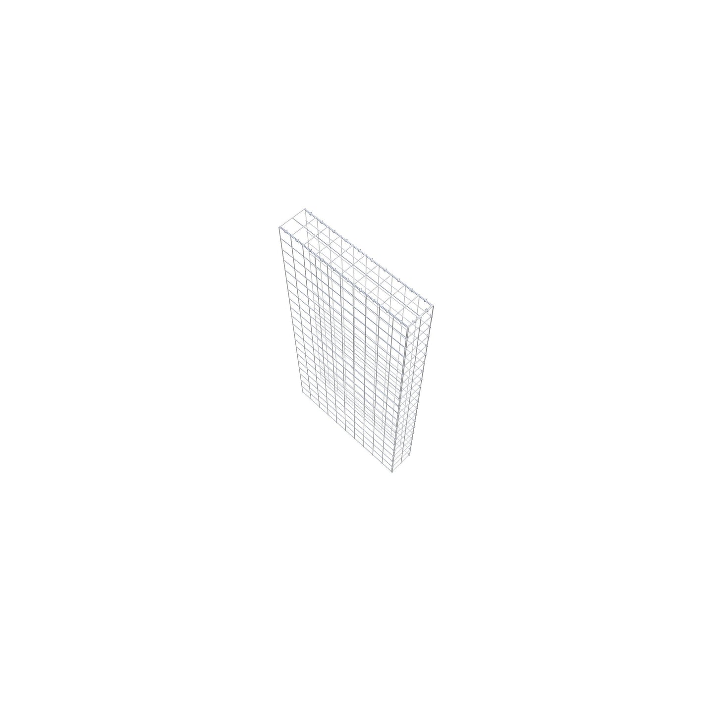 Fourche rapportée type 4 200 cm x 100 cm x 20 cm (L x H x P), mailles 10 cm x 10 cm, anneau en C