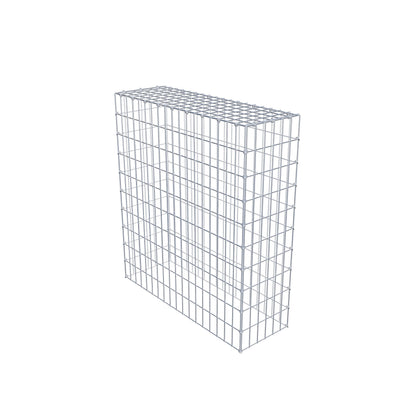 Gavión complementario de tipo 3 100 cm x 90 cm x 30 cm (L x A x P), malla 5 cm x 10 cm, anillo en C