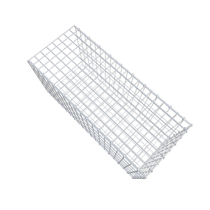 Monteret gabion type 2 100 cm x 50 cm x 40 cm, maskestørrelse 5 cm x 10 cm, C-ring
