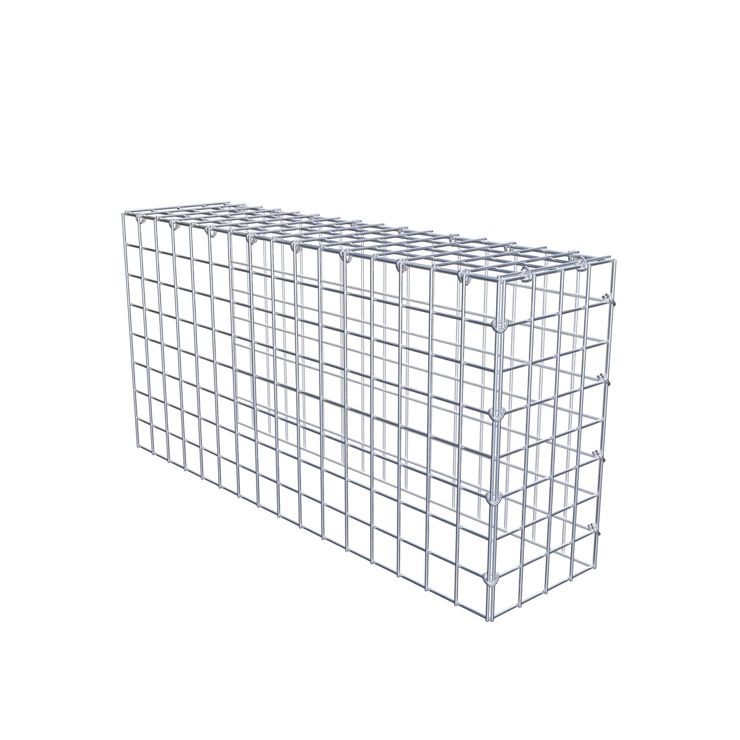 Pila adicional tipo 4 80 cm x 40 cm x 20 cm (L x A x P), malla 5 cm x 5 cm, anillo en C