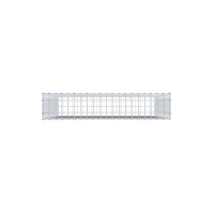 Gabion 100 cm x 100 cm x 20 cm (L x H x D), maskestørrelse 5 cm x 5 cm, C-ring