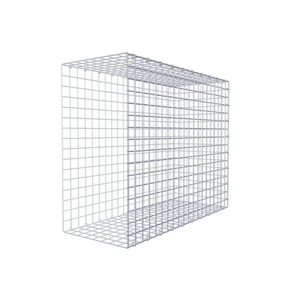 Gabbione aggiuntivo di tipo 2 100 cm x 80 cm x 40 cm (L x H x P), maglia 5 cm x 5 cm, anello a C