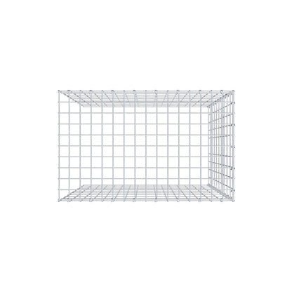 Fourche rapportée type 4 100 cm x 80 cm x 50 cm (L x H x P), mailles 5 cm x 10 cm, anneau C