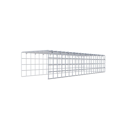 Fourche rapportée type 4 100 cm x 20 cm x 30 cm (L x H x P), mailles 5 cm x 5 cm, anneau C