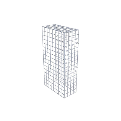 Pila adicional tipo 4 80 cm x 40 cm x 20 cm (L x A x P), malla 5 cm x 5 cm, anillo en C
