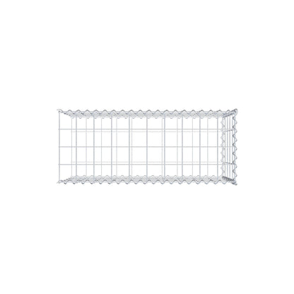 Gavión complementario tipo 2 100 cm x 50 cm x 40 cm (L x A x P), malla 10 cm x 10 cm, espiral