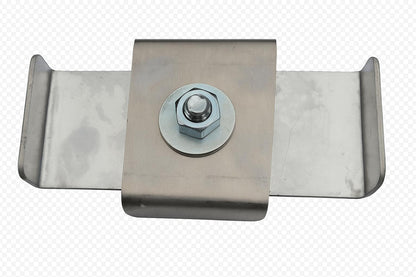 Klem voor 5 x 10 cm, aluminium