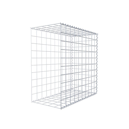 Opvokset gabion type 2 100 cm x 100 cm x 50 cm (L x H x D), maskestørrelse 10 cm x 10 cm, spiral