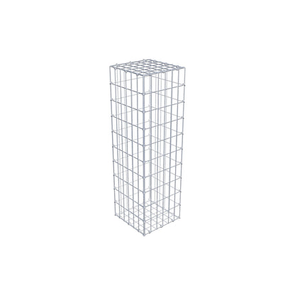 Gabion 100 cm x 30 cm x 30 cm (L x H x D), maskestørrelse 5 cm x 10 cm, C-ring